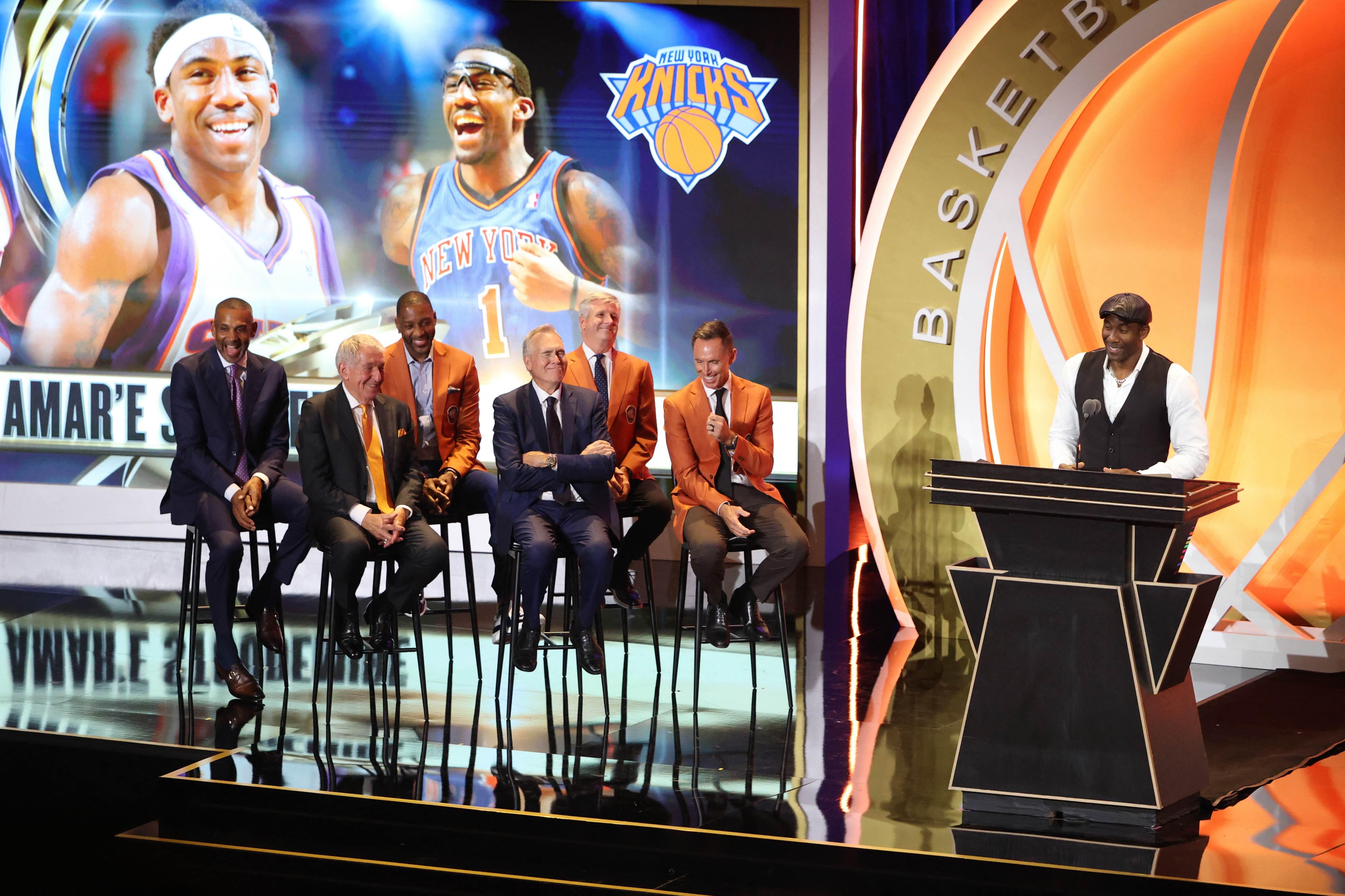 Amar’e Stoudemire among enshrinees at 2026 Naismith Basketball Hall of Fame ceremony