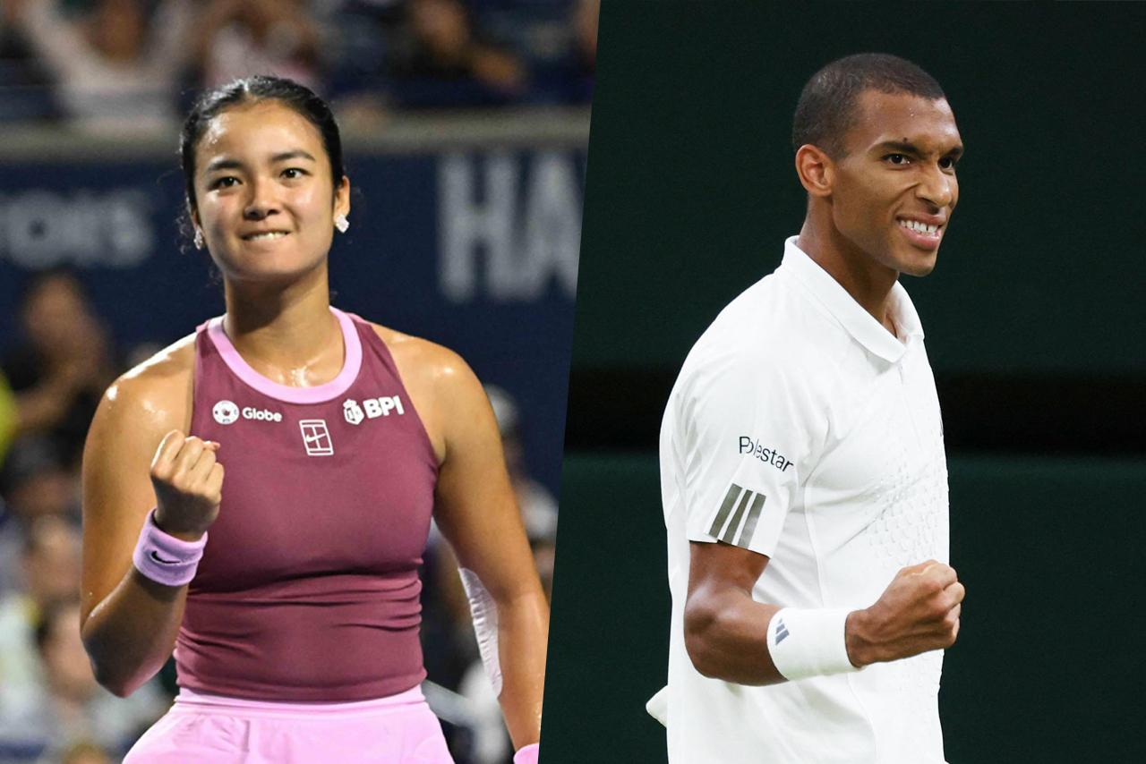 Alex Eala and Felix Auger-Aliassime