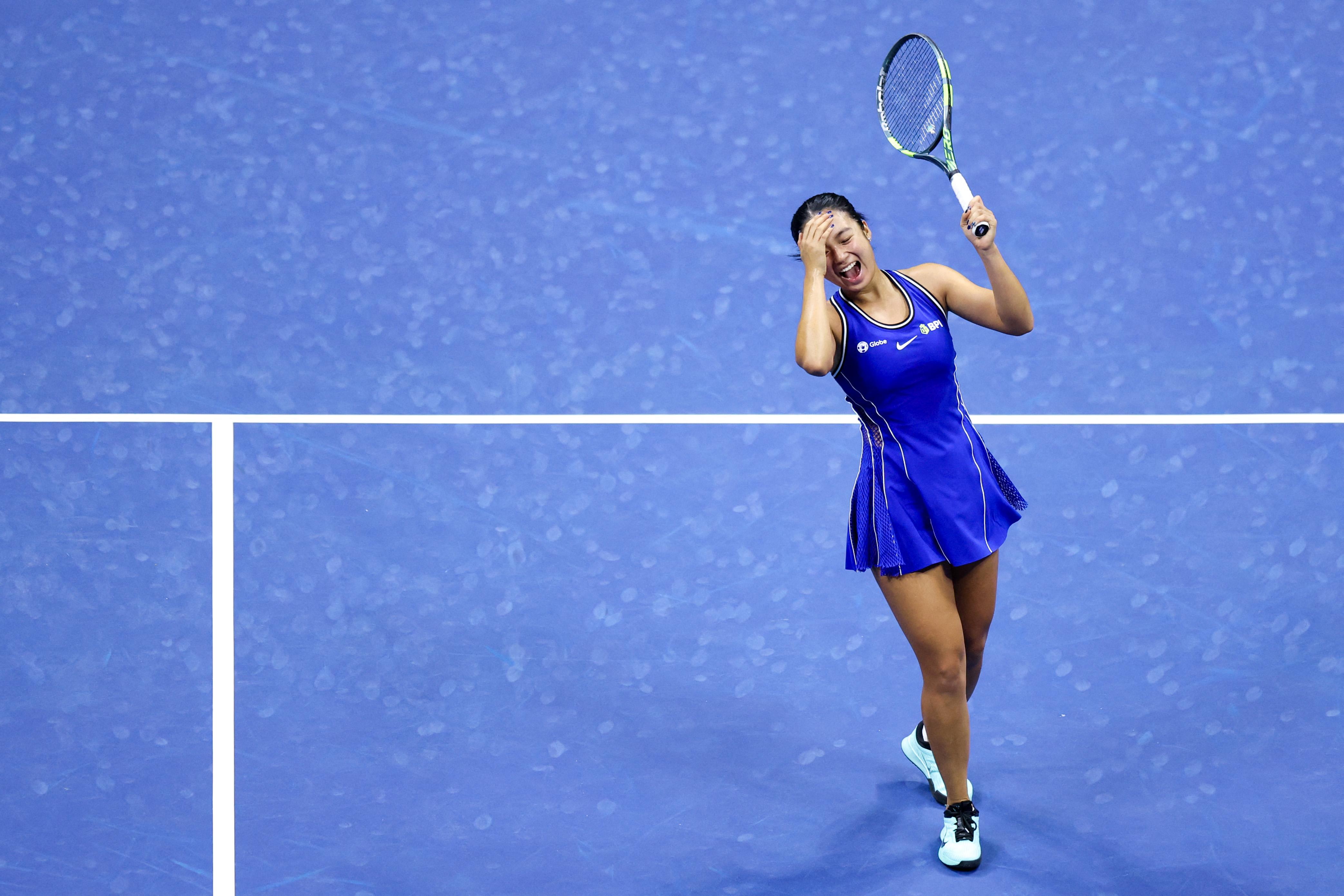 Alex Eala at the US Open Star of the Open exhibition