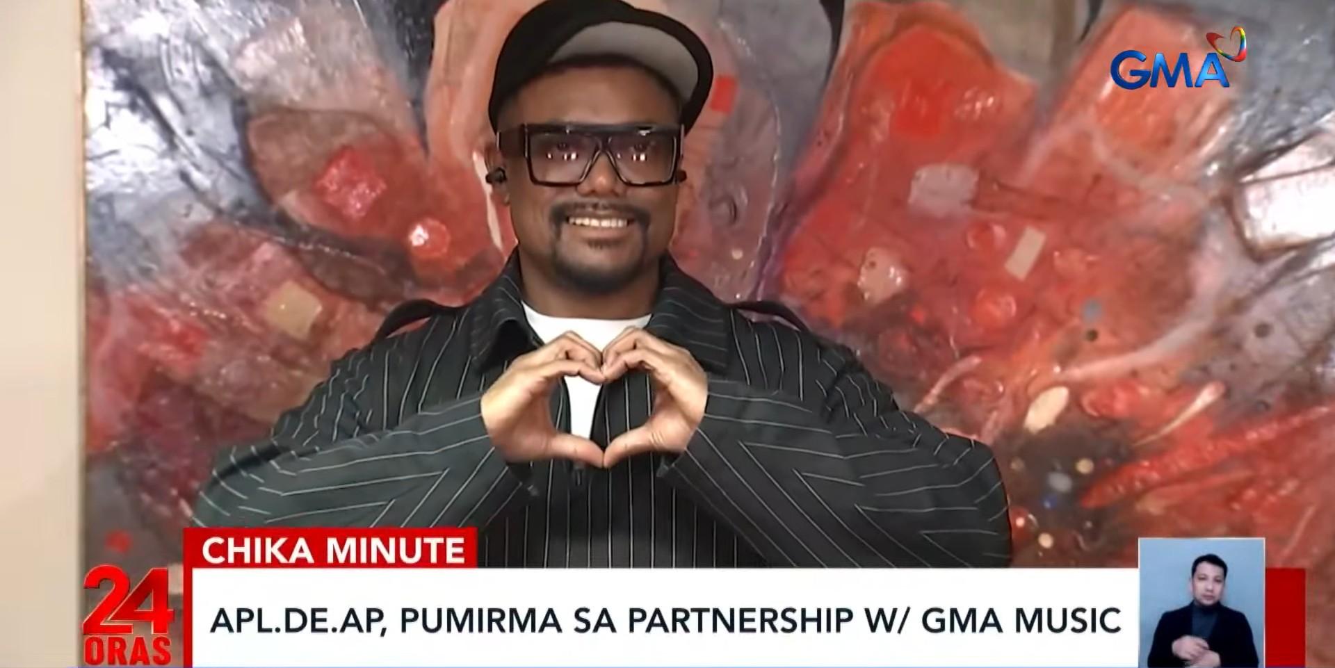 تتعاون Apl.de.Ap مع GMA Music لإصدار EP القادم المكون من 3 مسارات