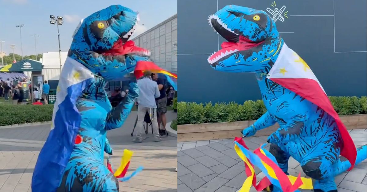 Alex Eala talks about her new Canadian Open fan — the dinosaur