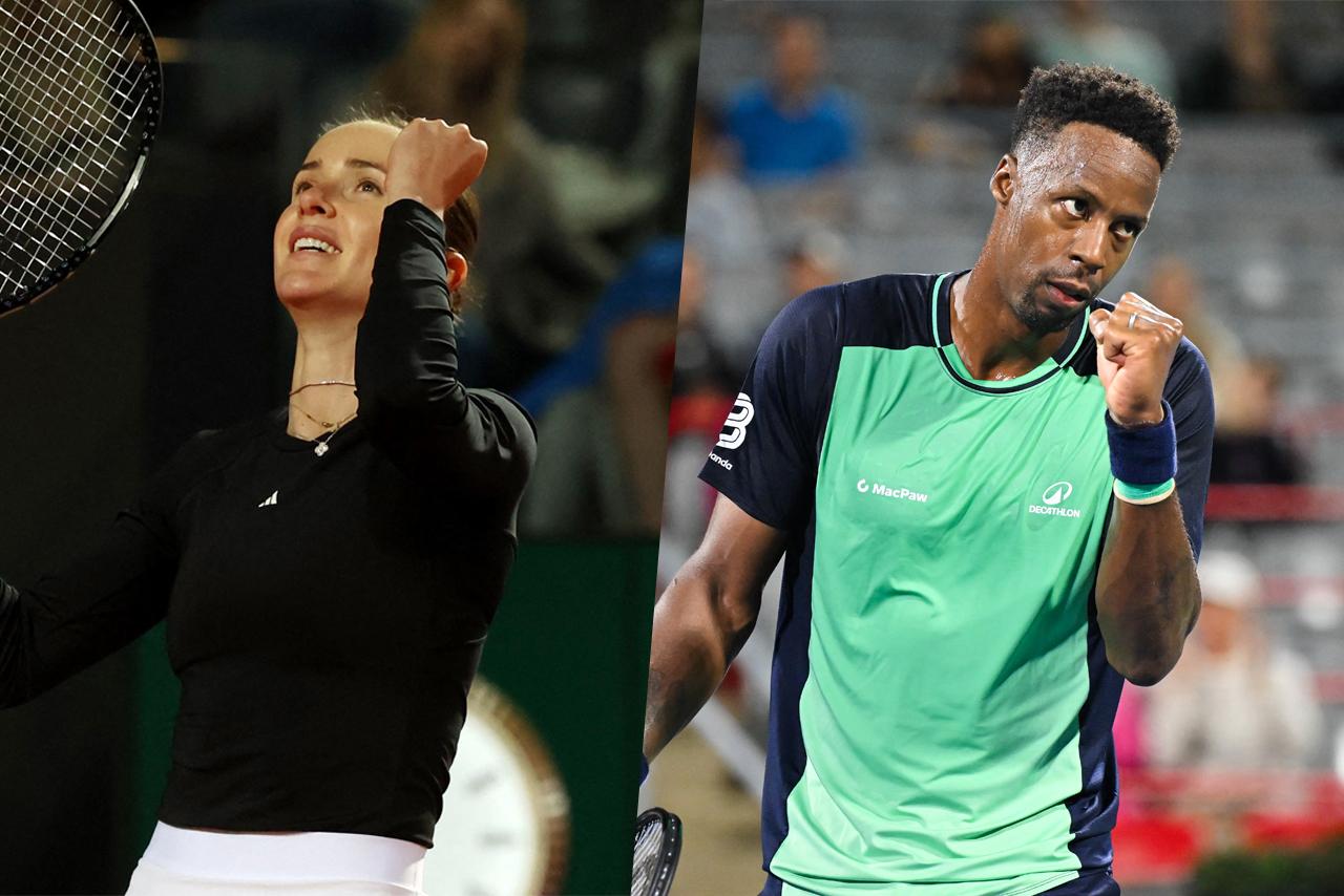 Elina Svitolina and Gael Monfils