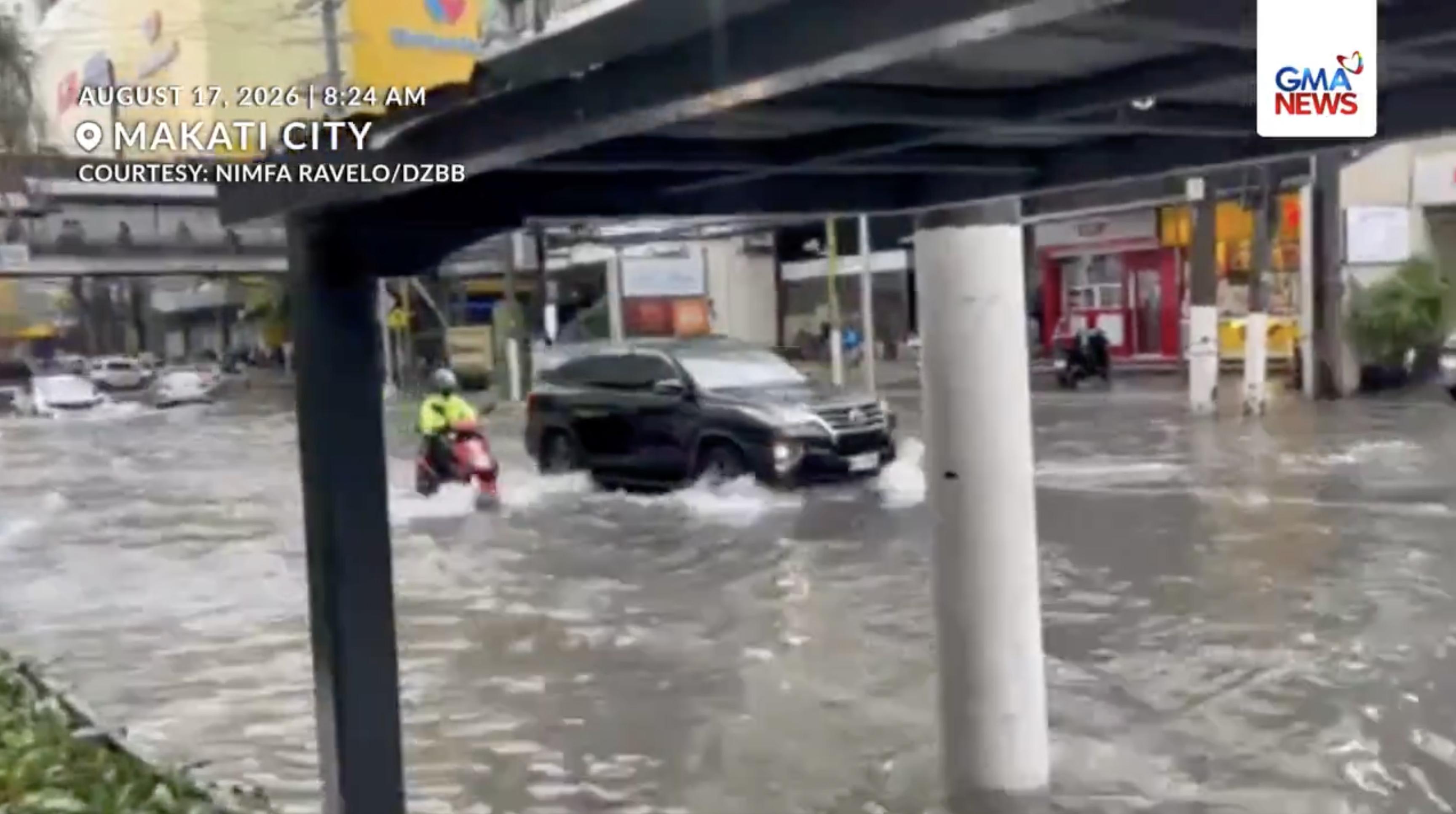 Heavy Rainfall Triggers Severe Flooding Across Metro Manila