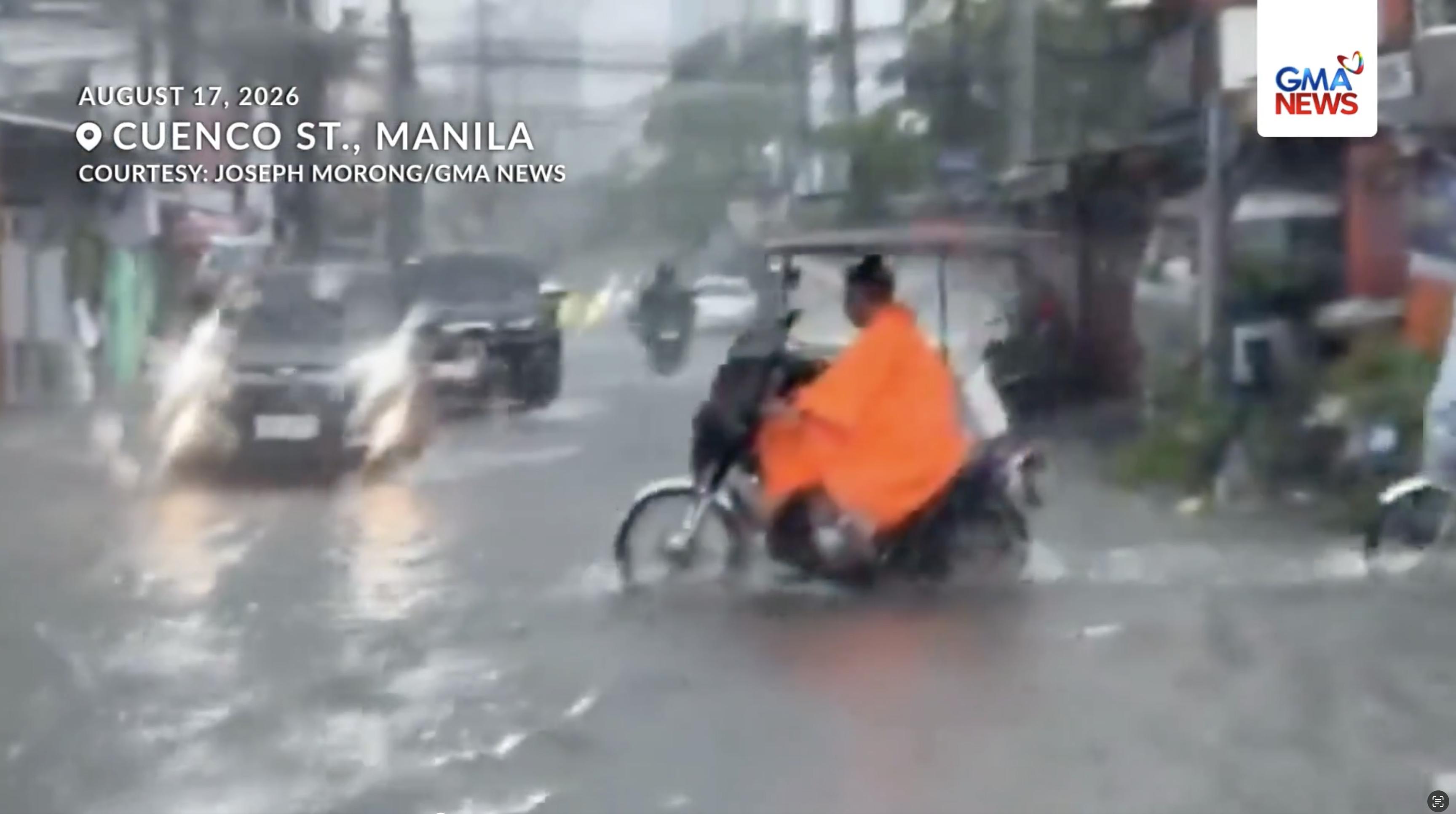Flood in Manila, August 17, 2026