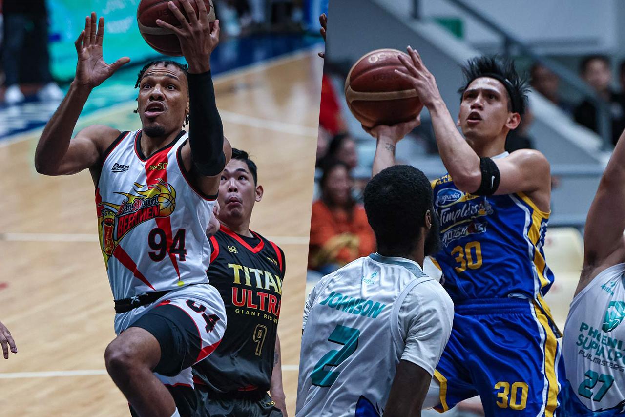 PBA: George King of San Miguel and Jerom Lastimosa of Magnolia