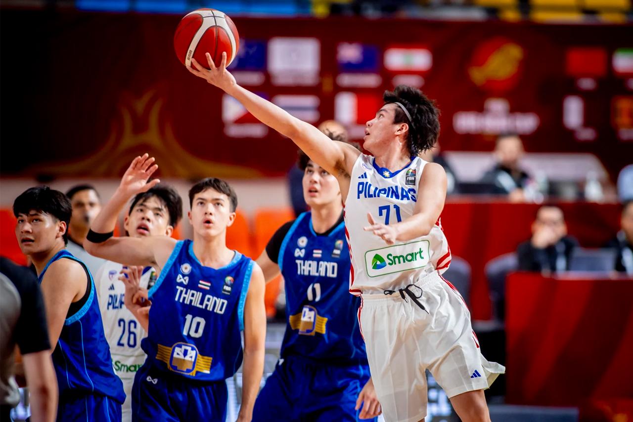 FIBA U18 Asia Cup: Chog Moral of Gilas Pilipinas Boys