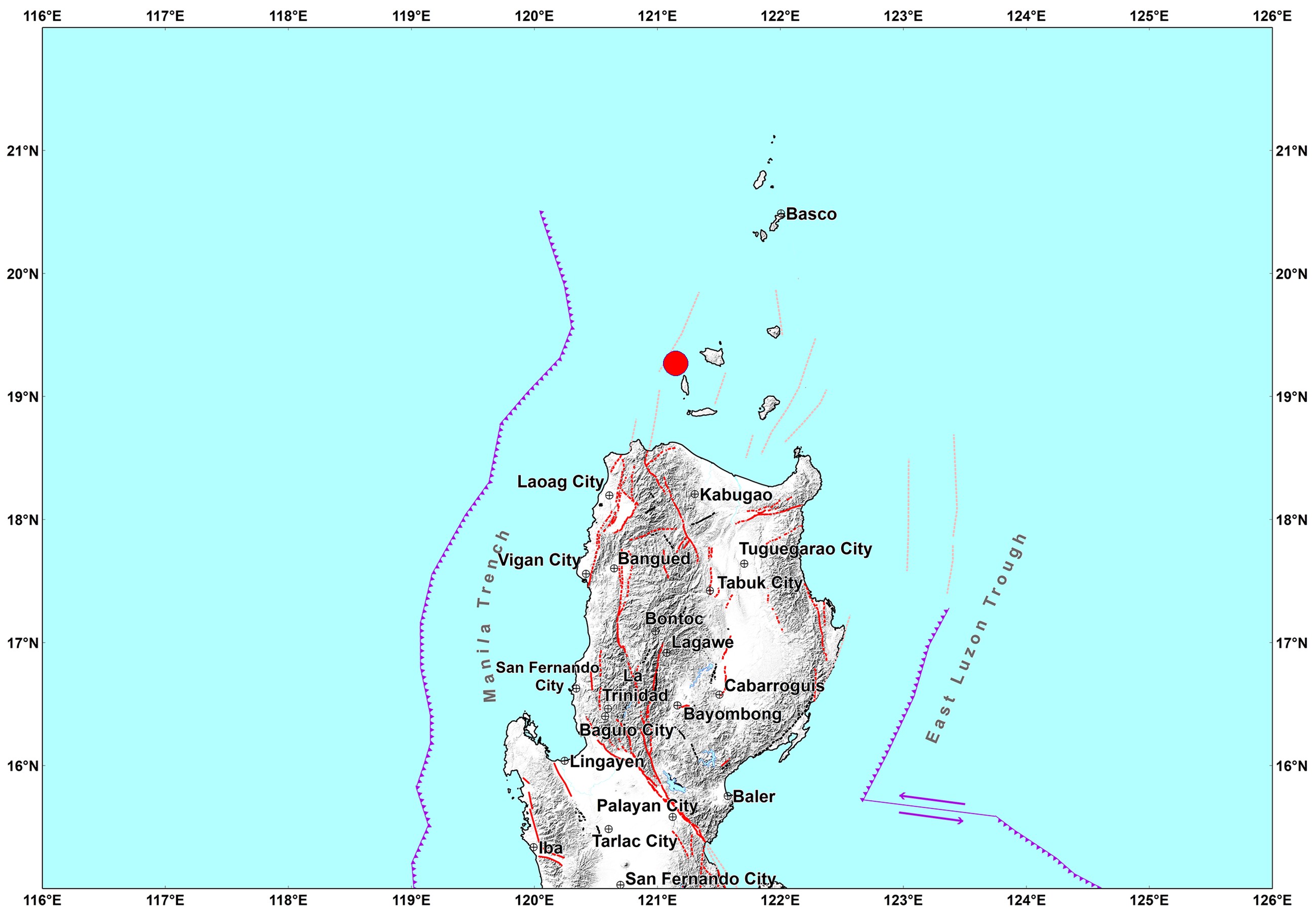 Magnitude 4.8 earthquake hits offshore Dalupiri Island in Cagayan