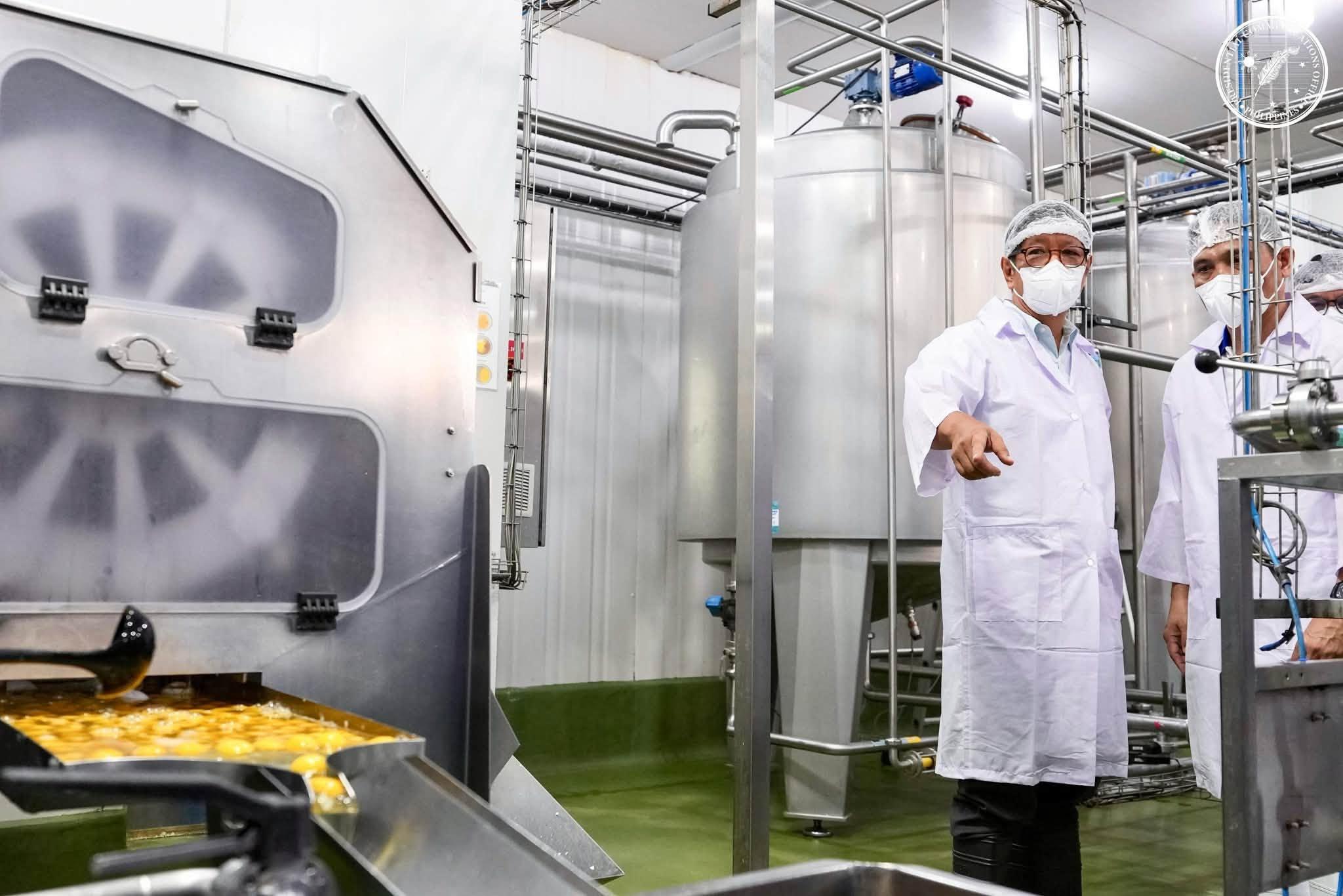 Marcos highlights egg processing as way to curb oversupply, boost farmers' income