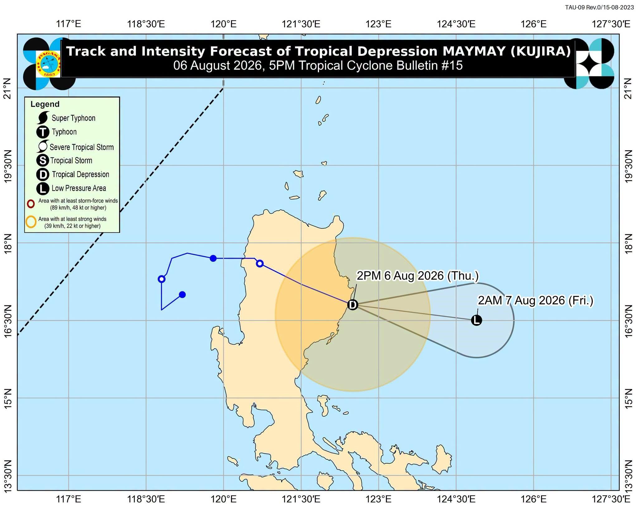 Maymay weakens as it leaves Philippine landmass