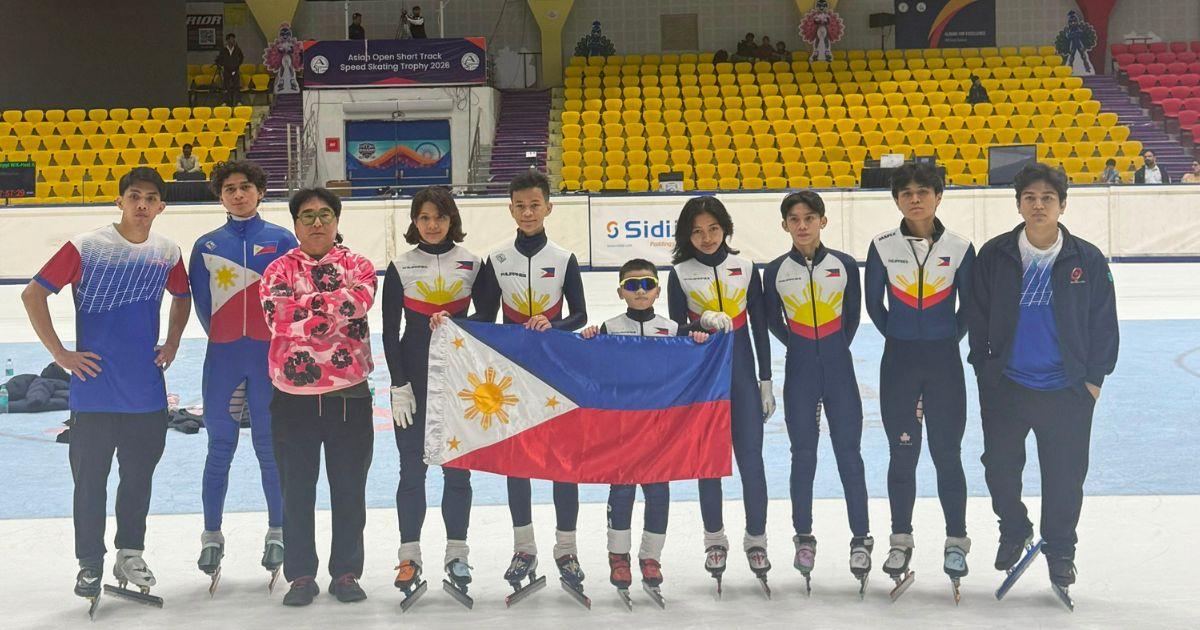 Keirsten Fernandez wins 2nd gold as PH bags 4 medals in Asian Open Short Track Speed Skating Trophy