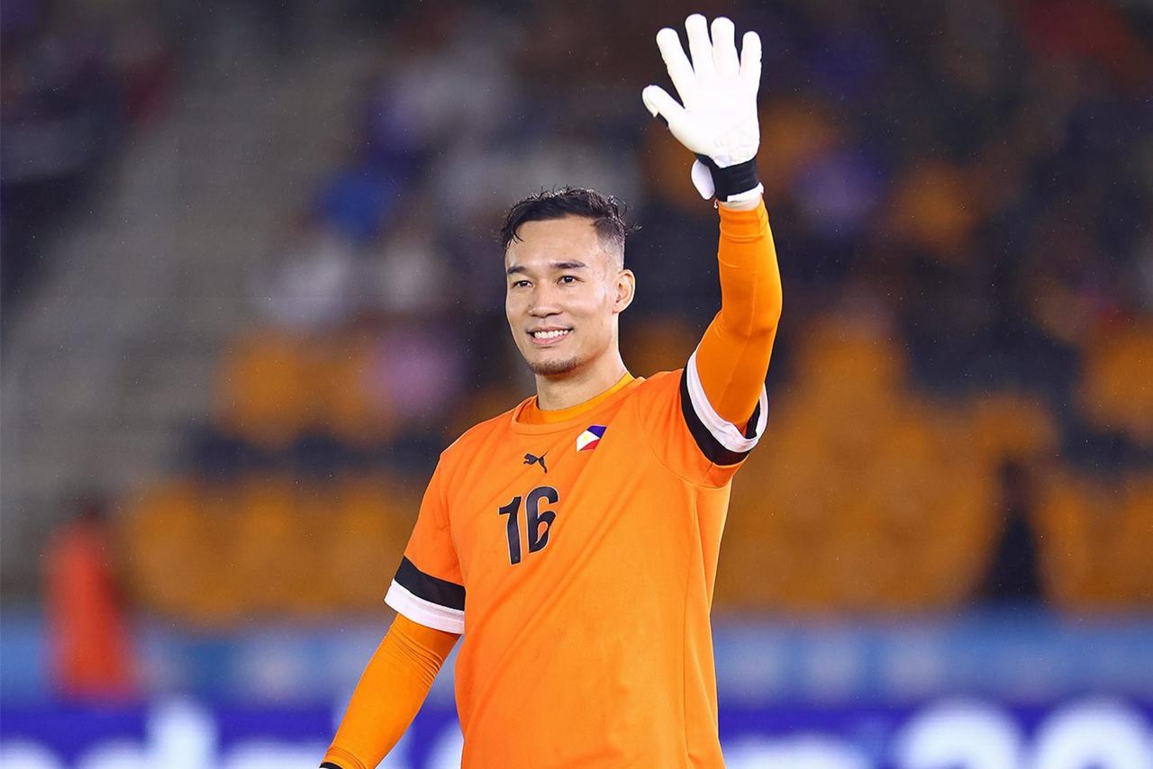 Patrick Deyto of the Philippine men's national football team
