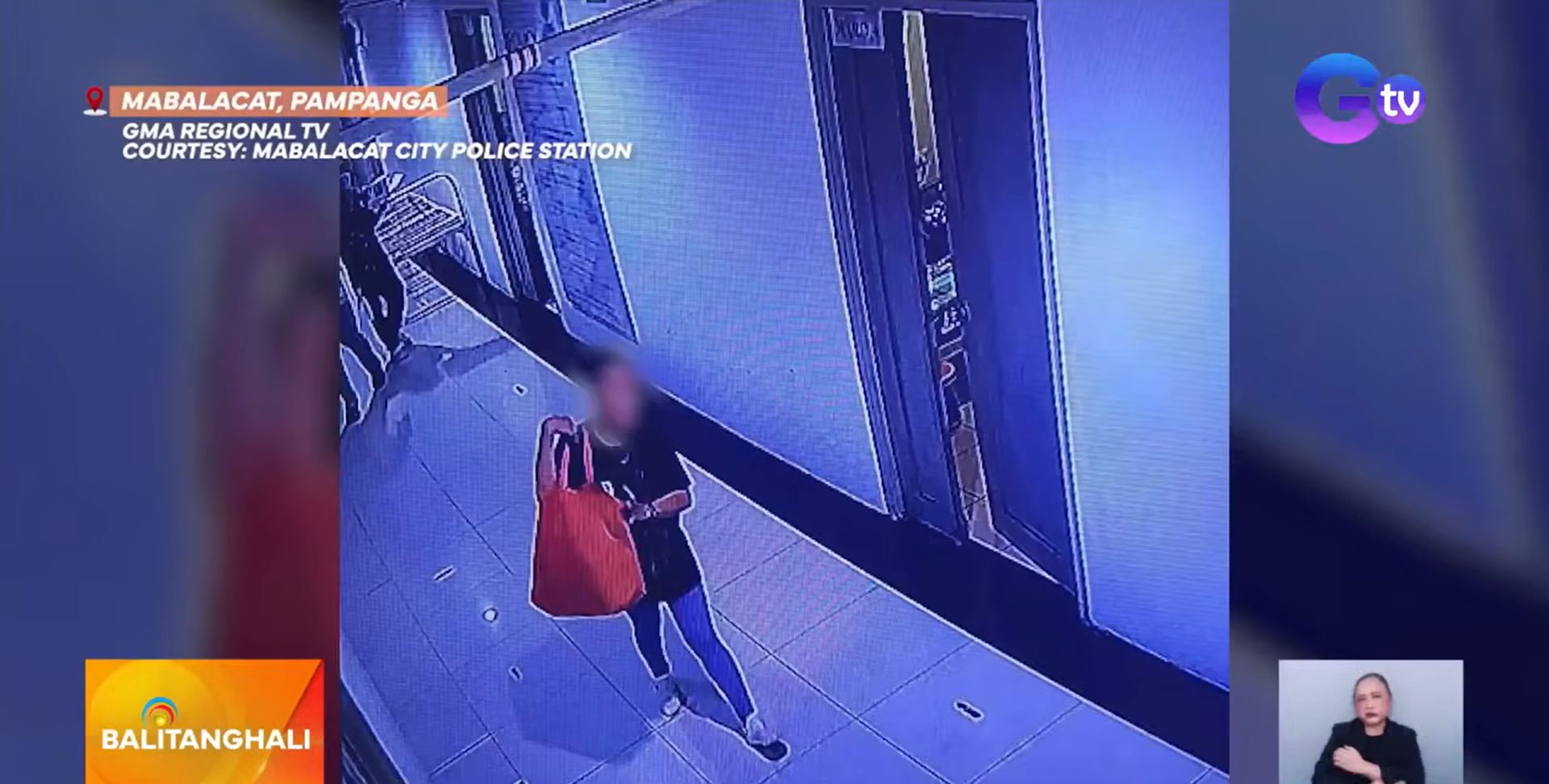 Bagong silang na sanggol, tinangay sa ospital sa Pampanga; babaeng suspek, huli
