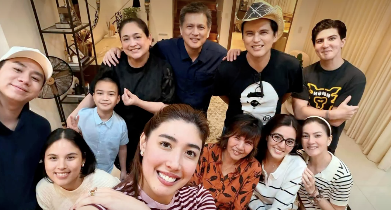 Dani Barretto opens home to Legaspi family