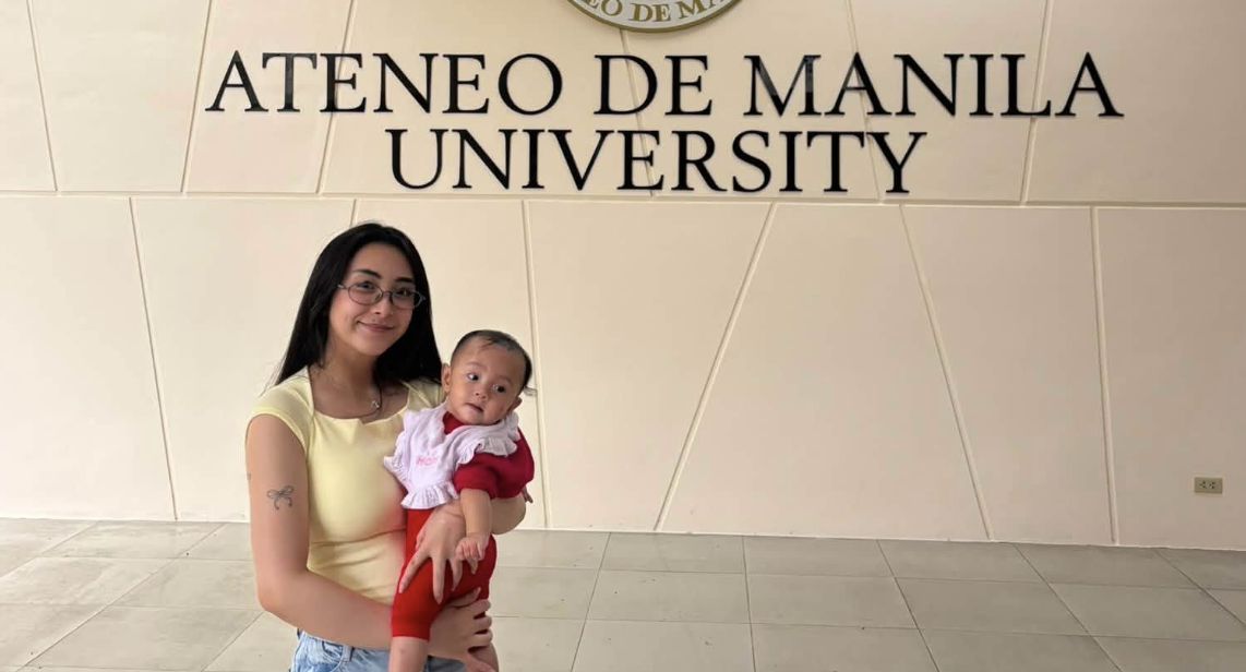 Bea Borres returns to school 8 months after giving birth