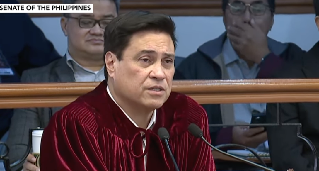 Zubiri pushes to move VP Sara trial sched anew 
