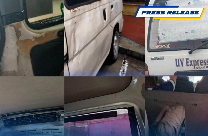 9 UV Express apprehended for being dilapidated, stinky