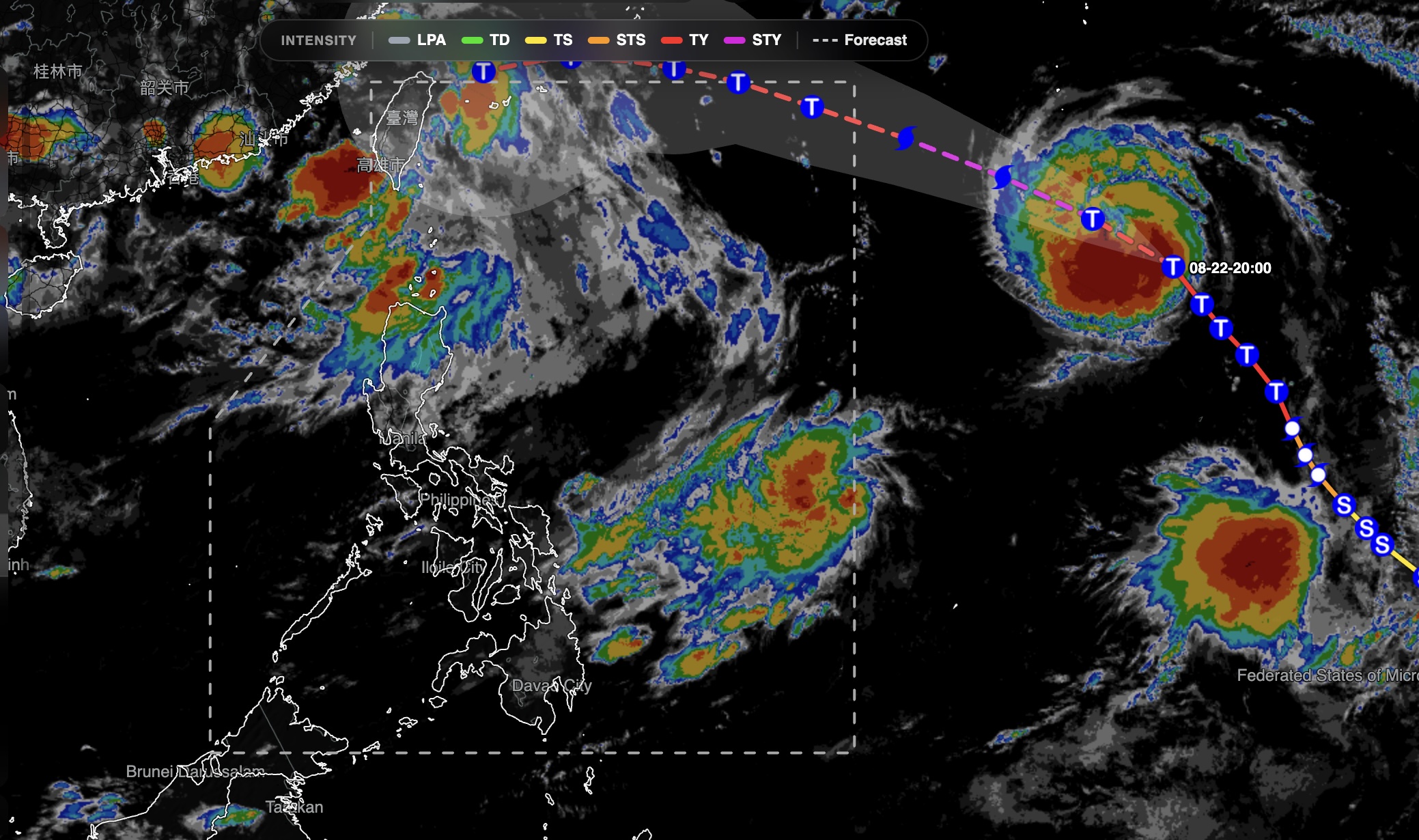 Three tropical cyclones monitored near PAR; Saudel intensifies