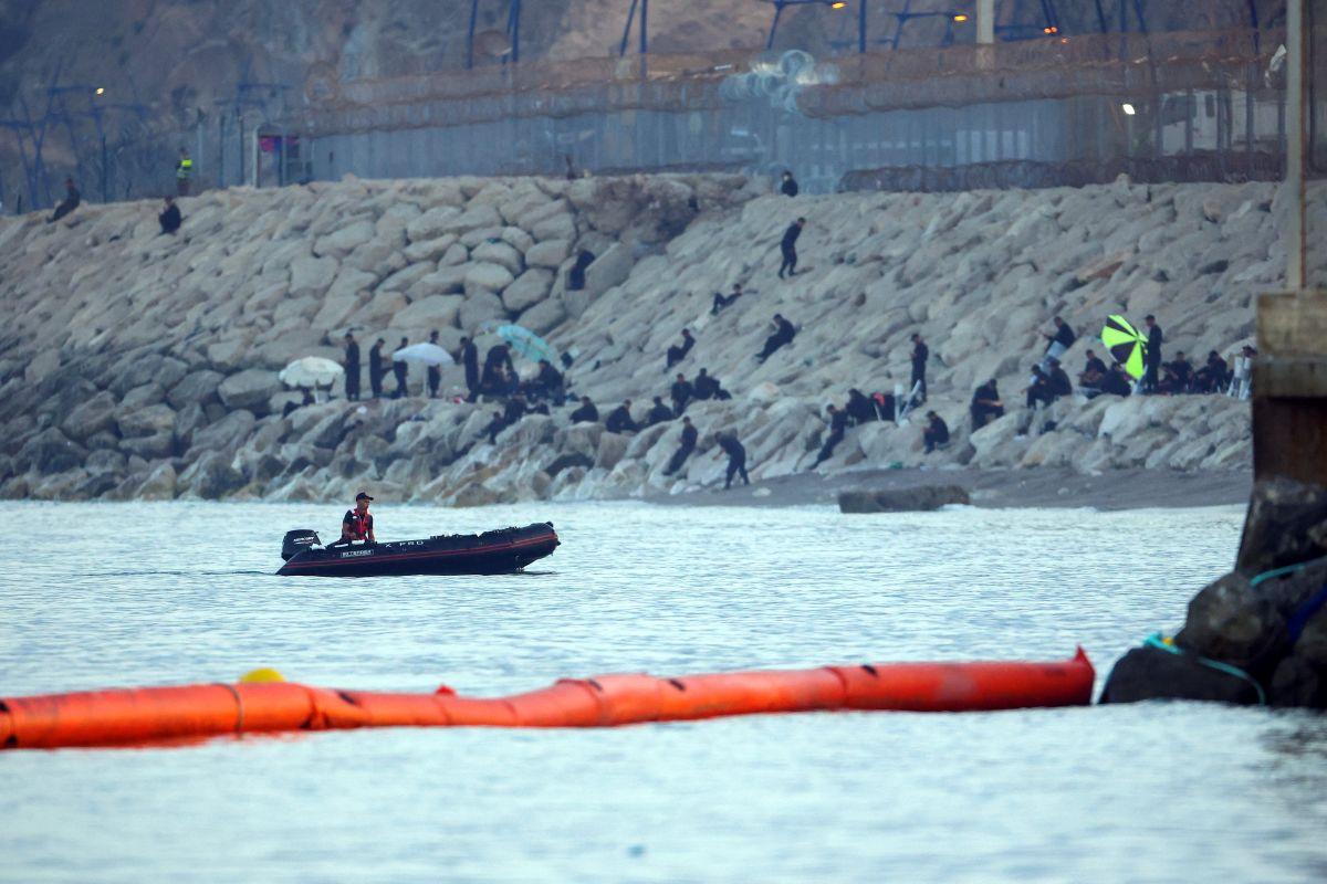 Security beefed up at Morocco-Spain border in Ceuta