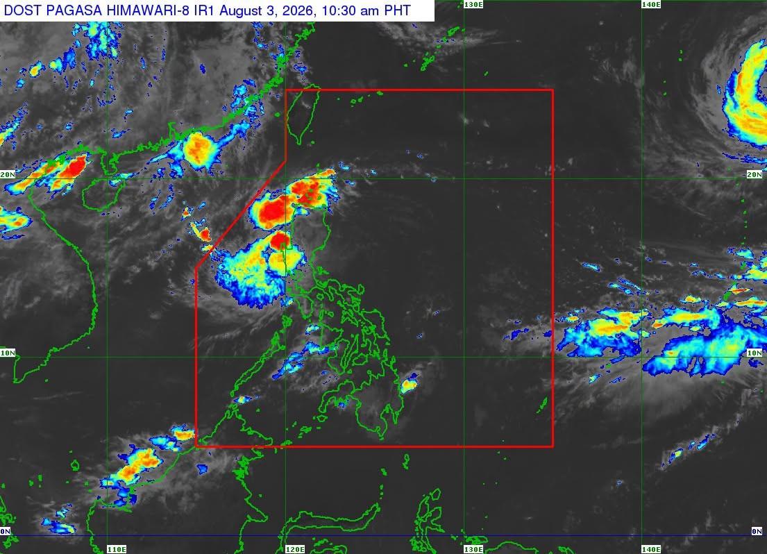 Tropical Depression Luis, 11AM, Aug. 3, 2026 