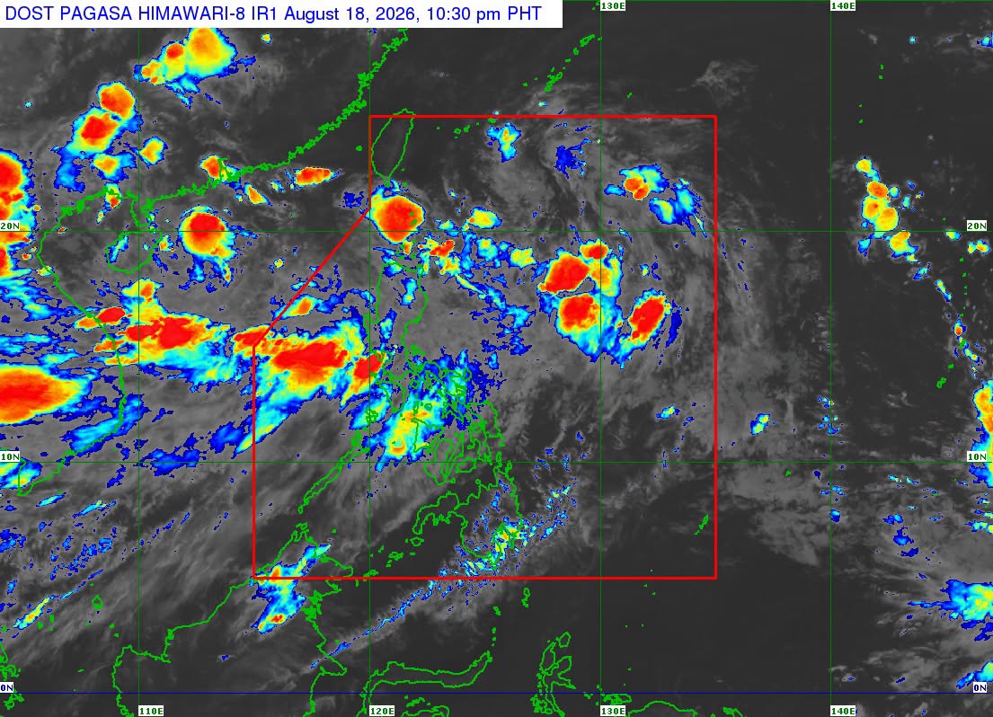 Neneng maintains strength, moves westward over sea east of Batanes