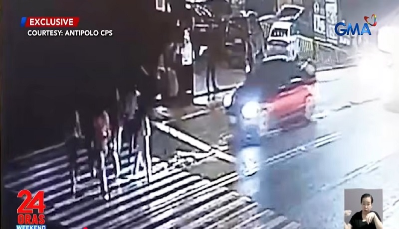 2 babaeng tumatawid sa pedestrian lane, nabundol ng kotse na taga-LTO ang driver