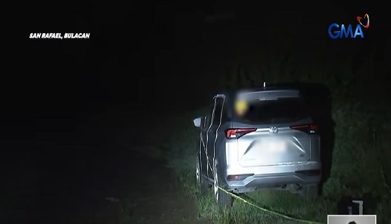 Ina at 2 niyang anak, nakitang patay sa loob ng isang sasakyan sa Bulacan