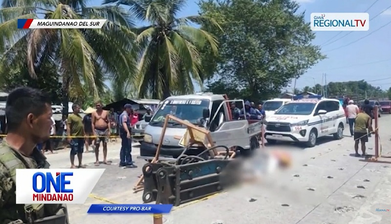 2 patay, 1 sugatan sa ambush sa Maguindanao del Sur