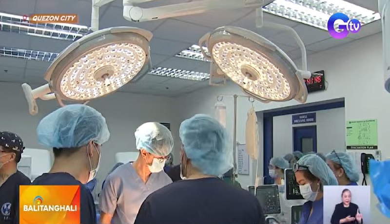 Pasyente sa QC, matagumpay na naoperahan ng mga doktor na nasa China sa tulong ng telesurgery
