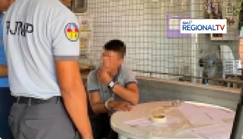 Jail officer, inaresto ng mga kabaro matapos na malaglag mula sa kaniyang bulsa ang hinihinalang shabu habang naka-duty