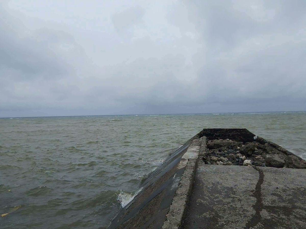 Catanduanes waters amid Tropical Depression Luis, Aug. 2, 2026