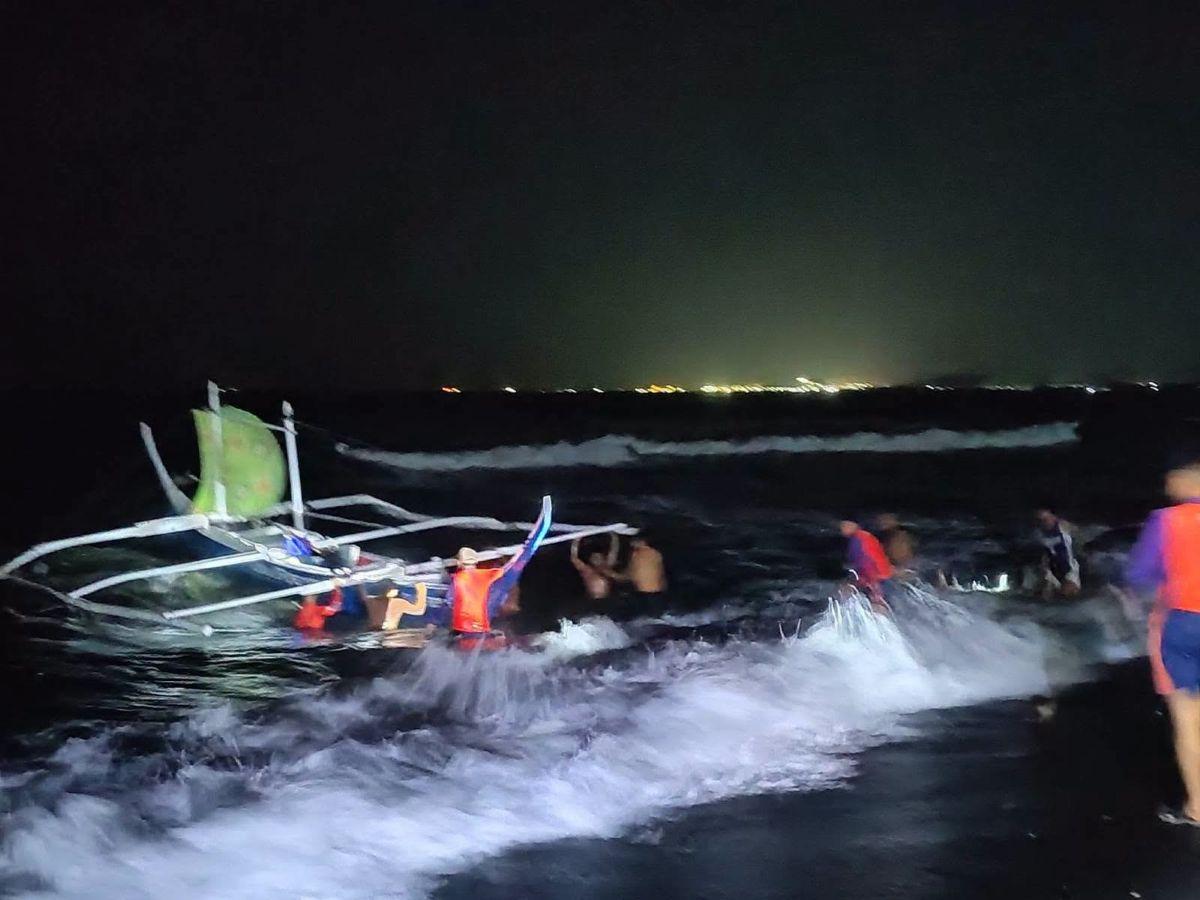 2 fishermen rescued by PCG in Balayan, Batangas, August 20, 2026