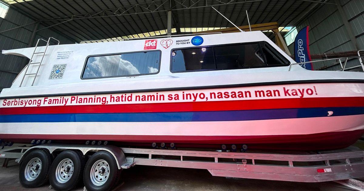 Meet Hiraya: PH's first-ever family planning floating clinic