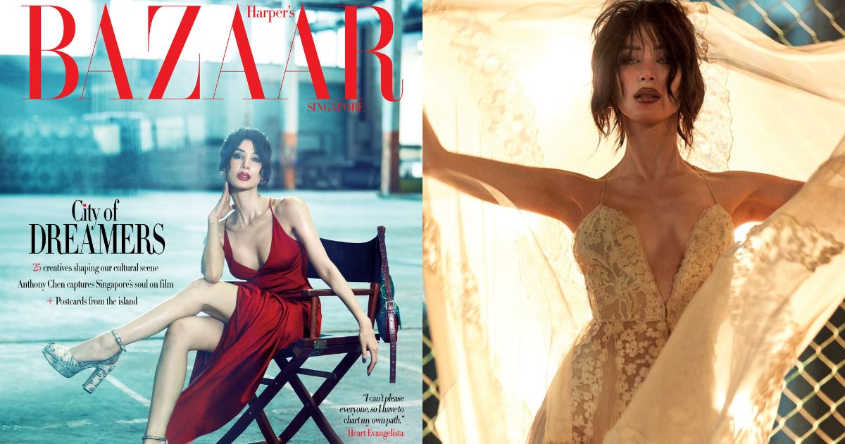 Heart Evangelista is the cover star of Harper's Bazaar Singapore August 2026 issue