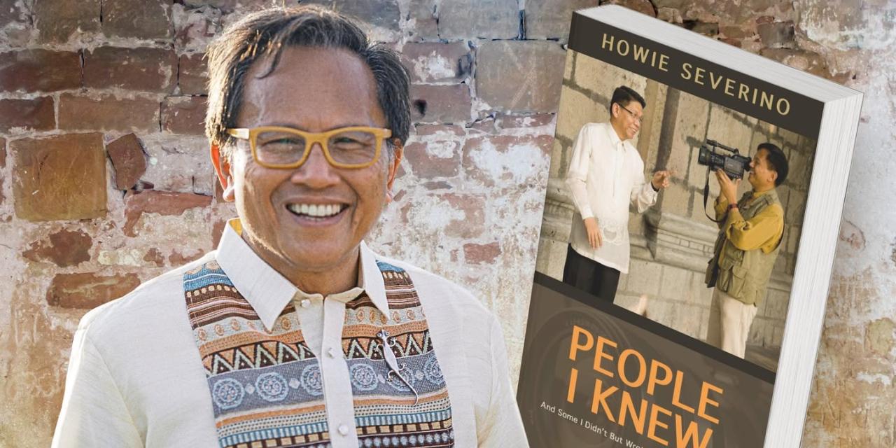  Howie Severino to launch new book ‘People I Knew’ at MIBF 2026