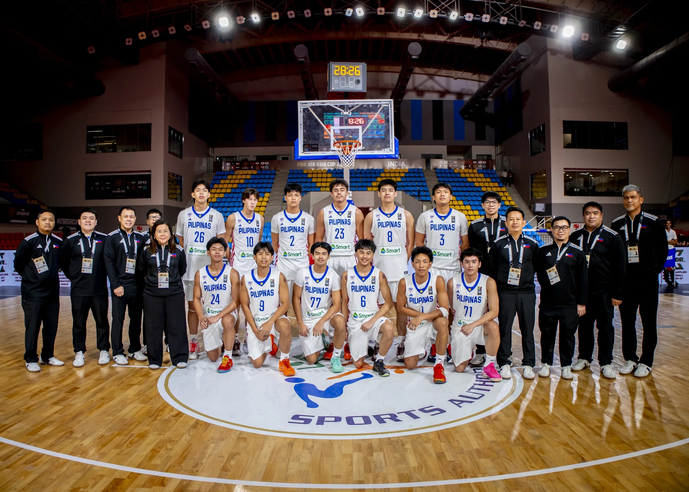 Gilas Pilipinas Boys at the 2026 FIBA U18 Asia Cup