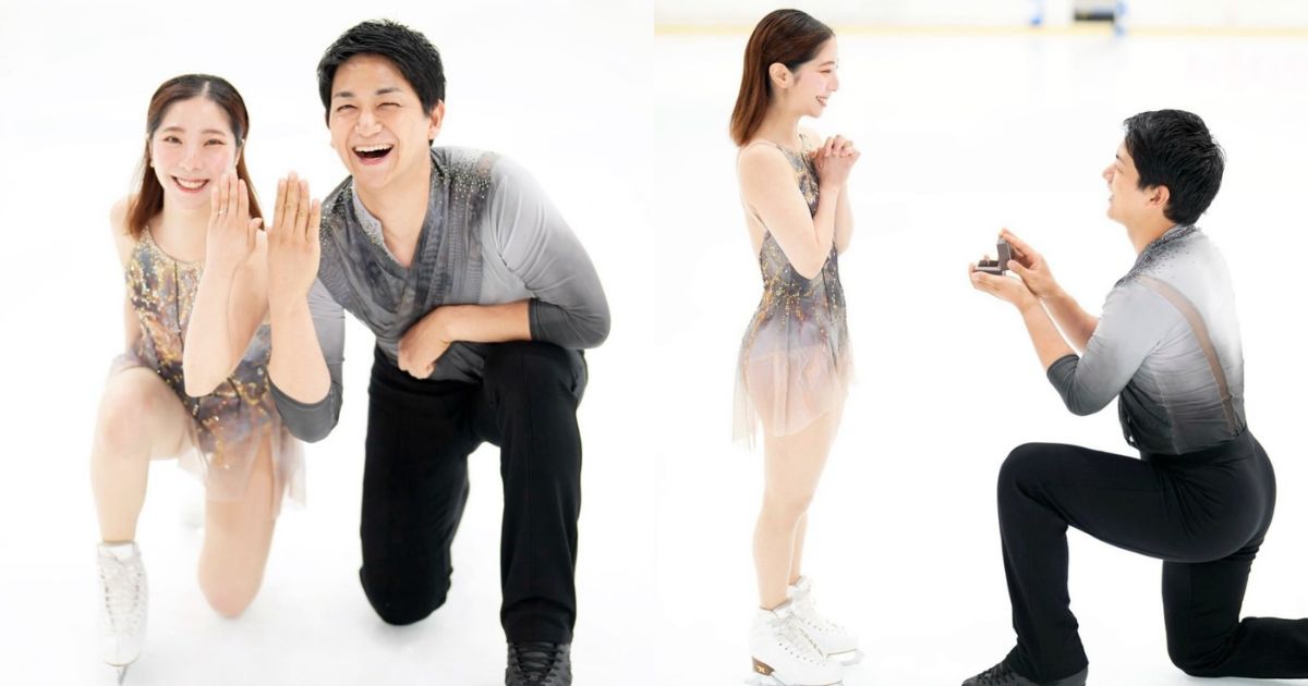 Olympic figure skating champions Riku Miura, Ryuichi Kihara engaged
