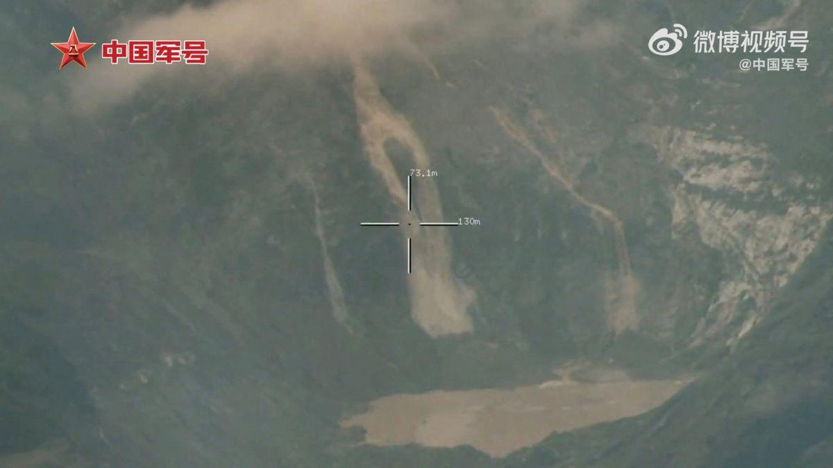 Lake forms in Tibet-Nepal border after glacial collapse