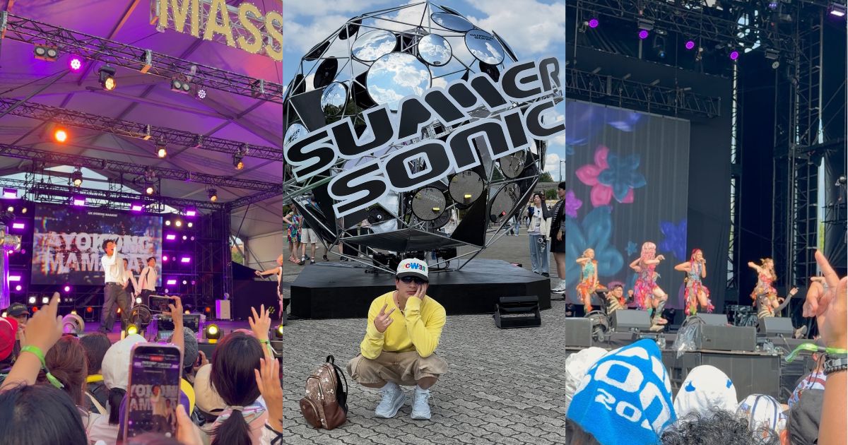 Maki supports SB19, BINI at Summer Sonic Osaka