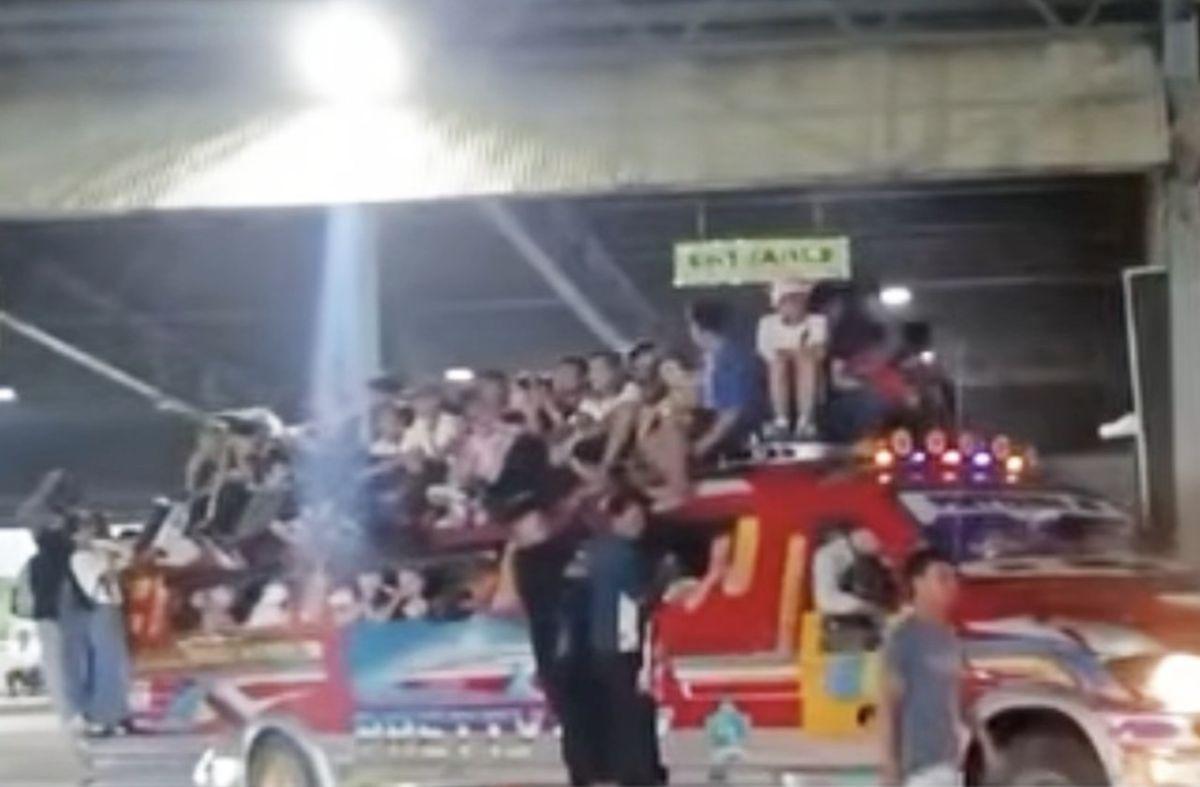 Overloaded PUJ caught on cam in Iloilo; LTO warns operators