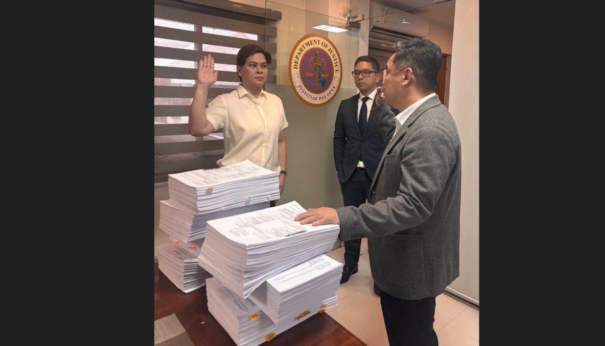 Sara Duterte files 2nd perjury complaint vs Madriaga