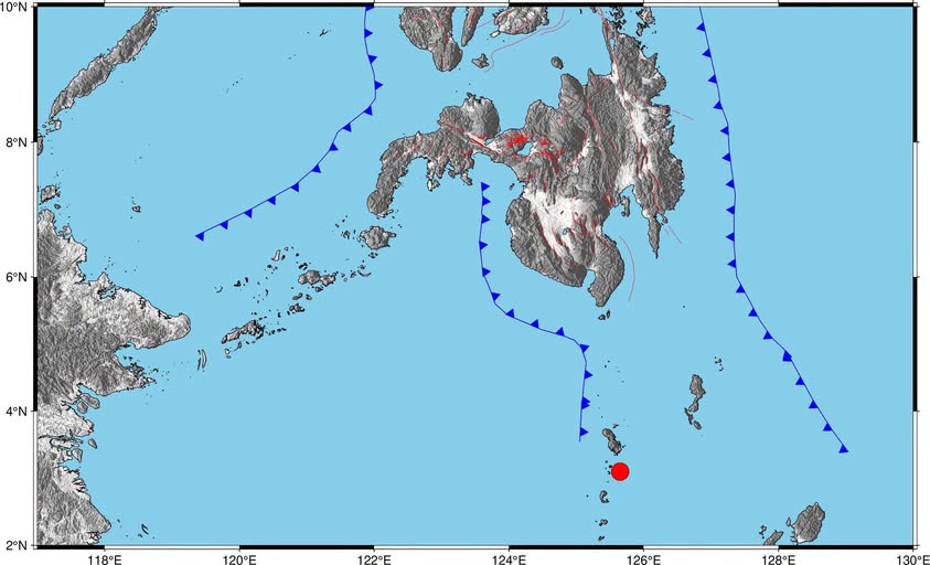 Magnitude 6.4 earthquake hits Sarangani, Davao Occidental