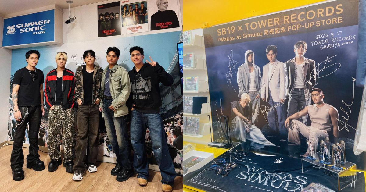 SB19's pop-up store in Tower Records Shibuya extended due to popular demand