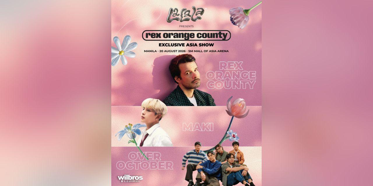 Maki, Over October to join Rex Orange County in Manila concert