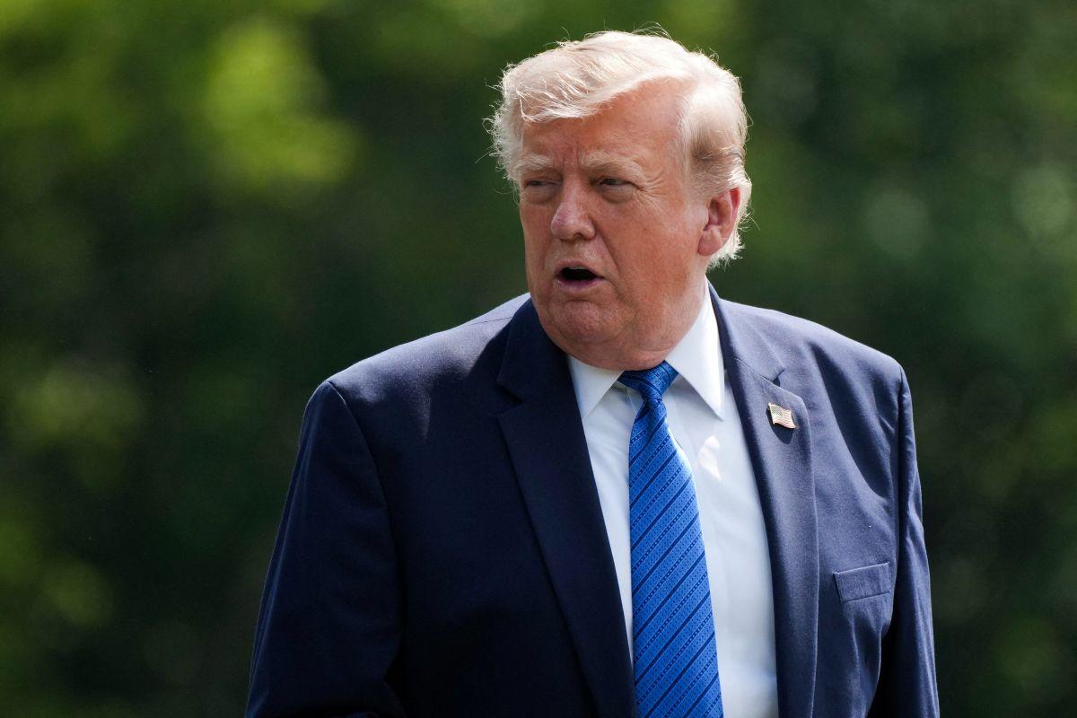 US President Donald Trump 
