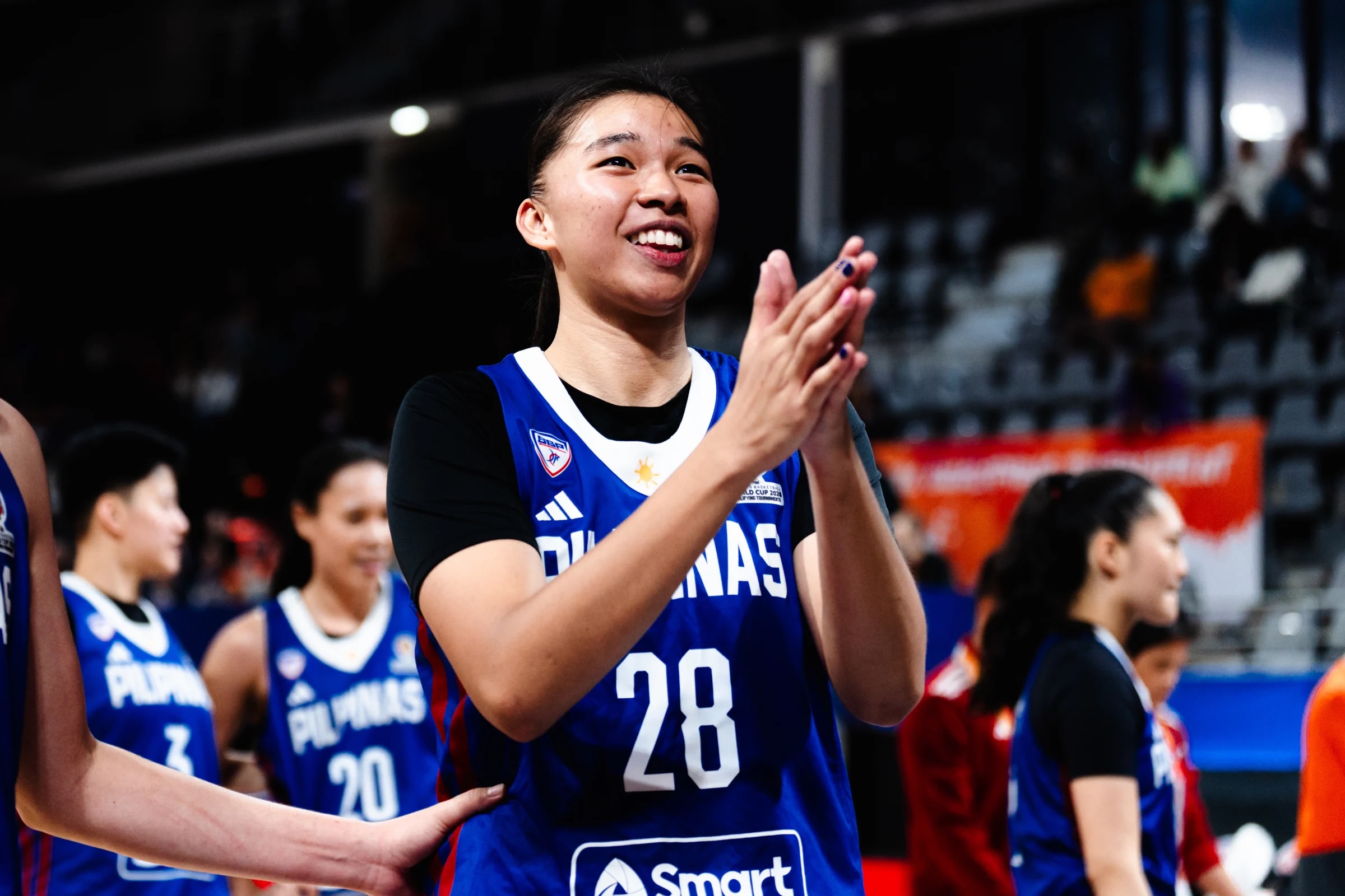 Kacey dela Rosa, Jack Animam, Vanessa de Jesus banner Gilas Pilipinas Women roster for FIBA Olympic Pre-Qualifying Tournament
