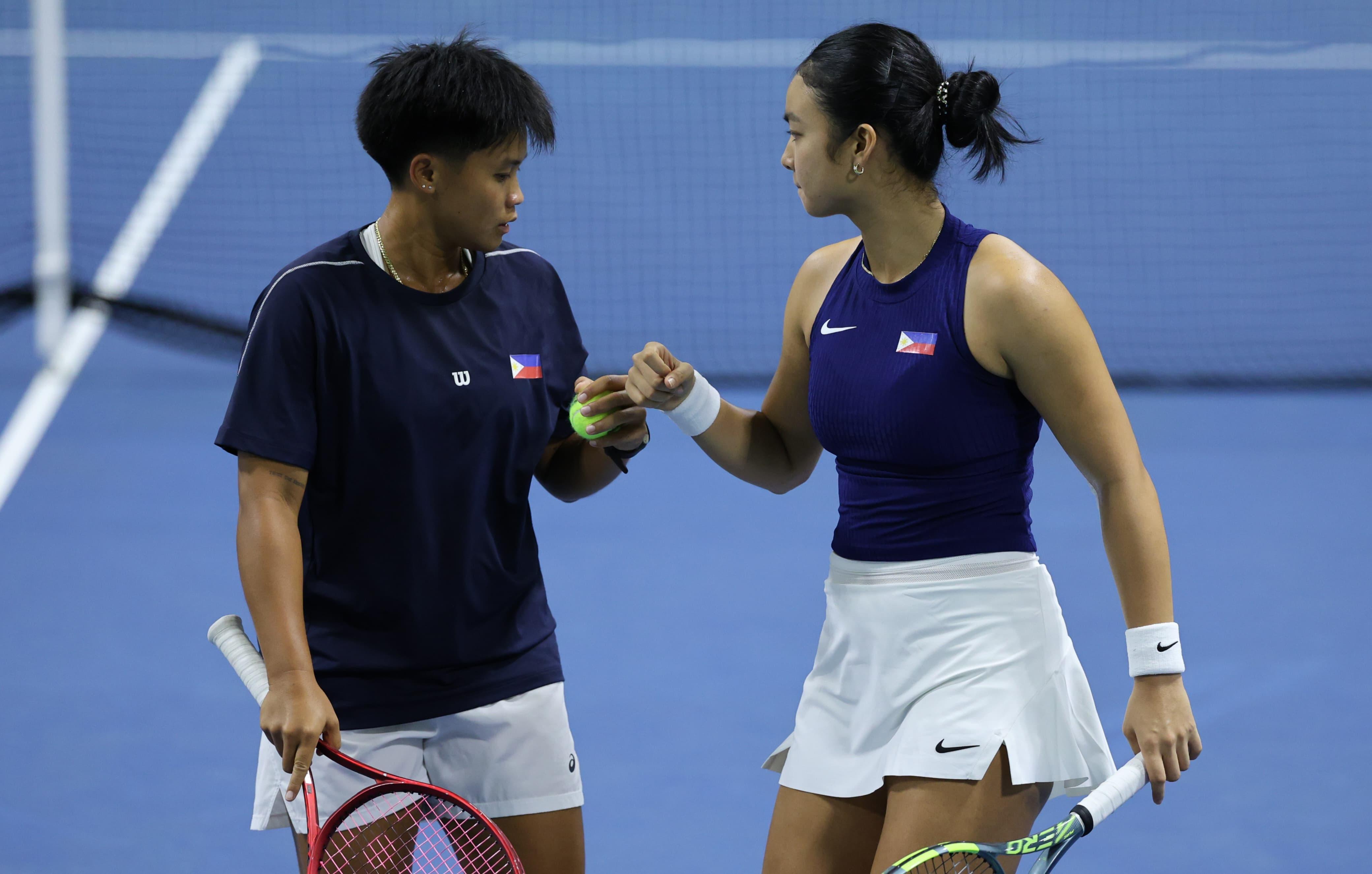 Asian Games: Alex Eala, Shaira Rivera oust Hong Kong pair to reach doubles Round 2 - GMA Network