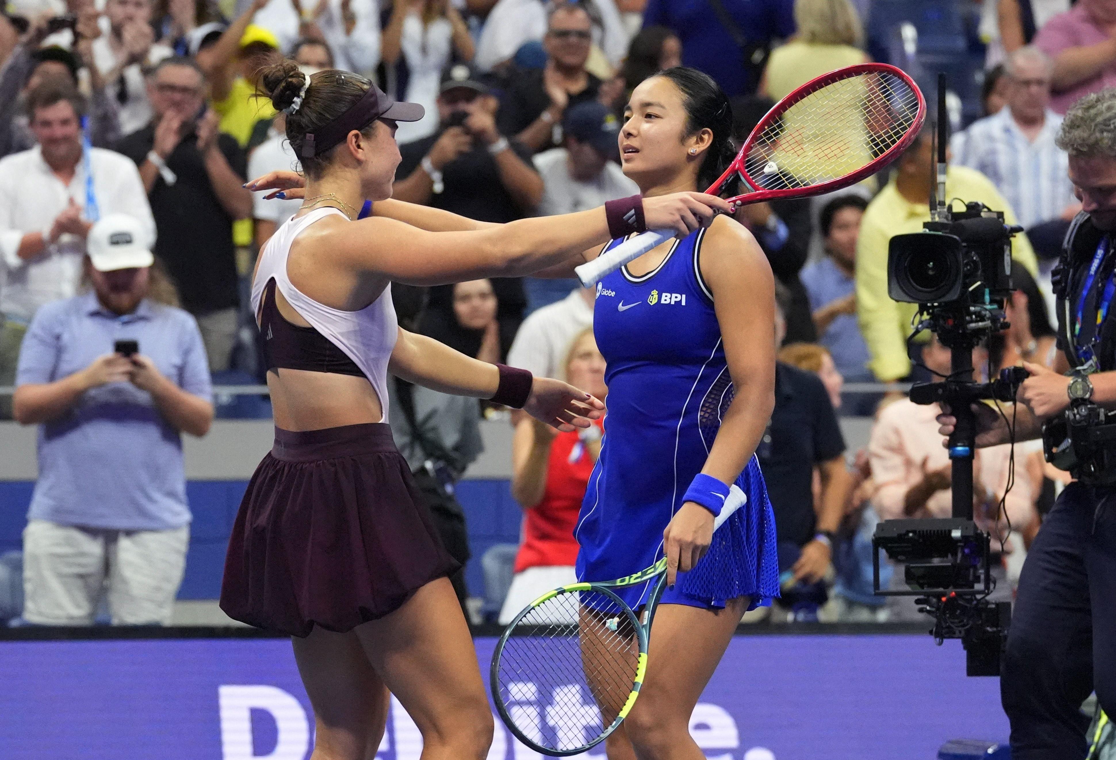 Alex Eala, Iva Jovic push each other to the limit in ‘marathon’ US Open match