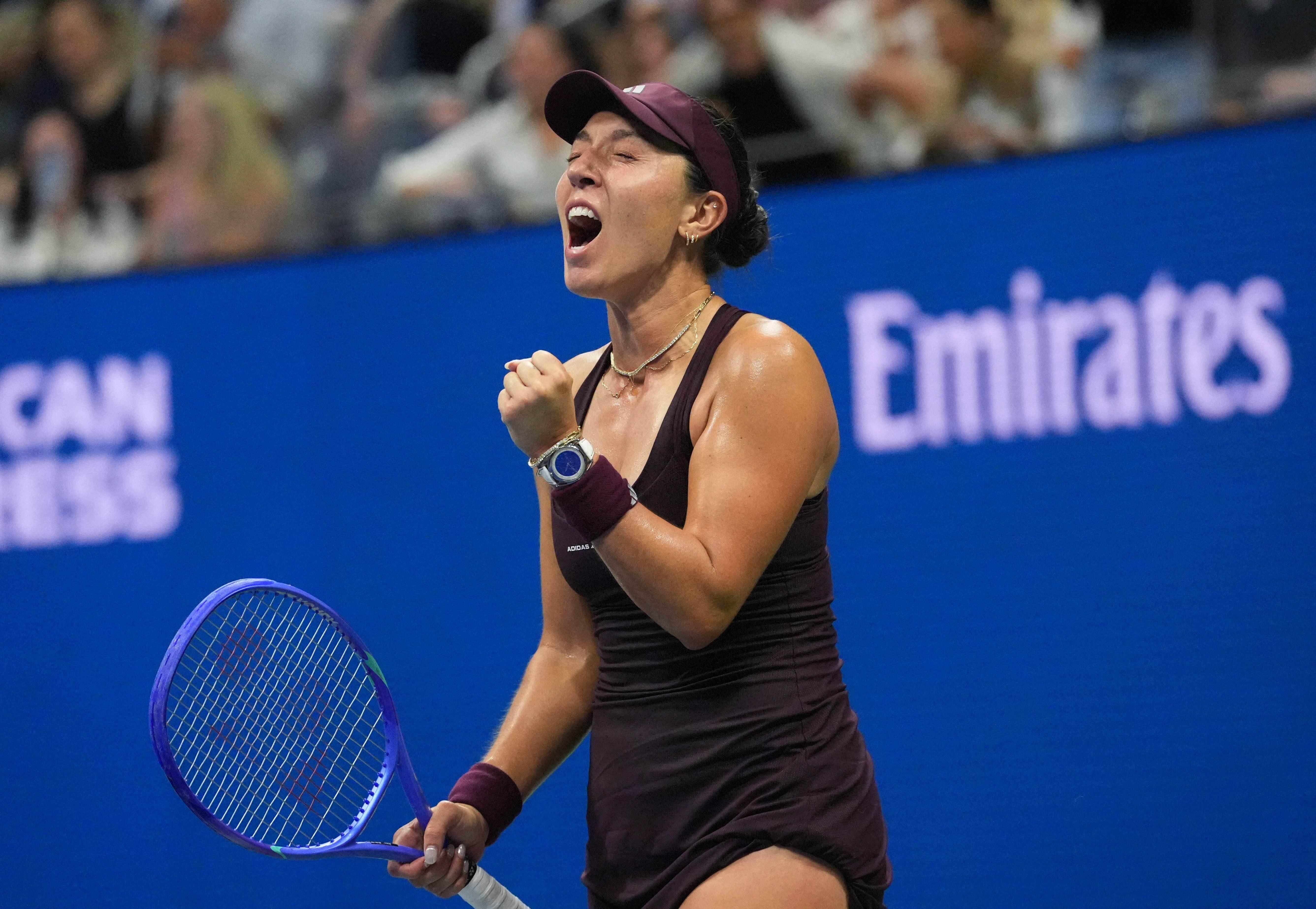 Pegula reaches third straight US Open semifinal