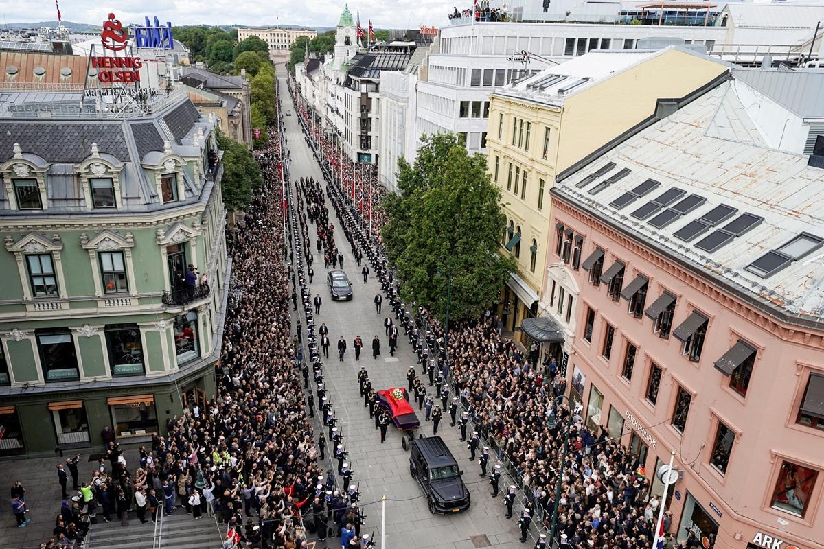 King Harald V is laid to rest in Oslo after 13-day national mourning