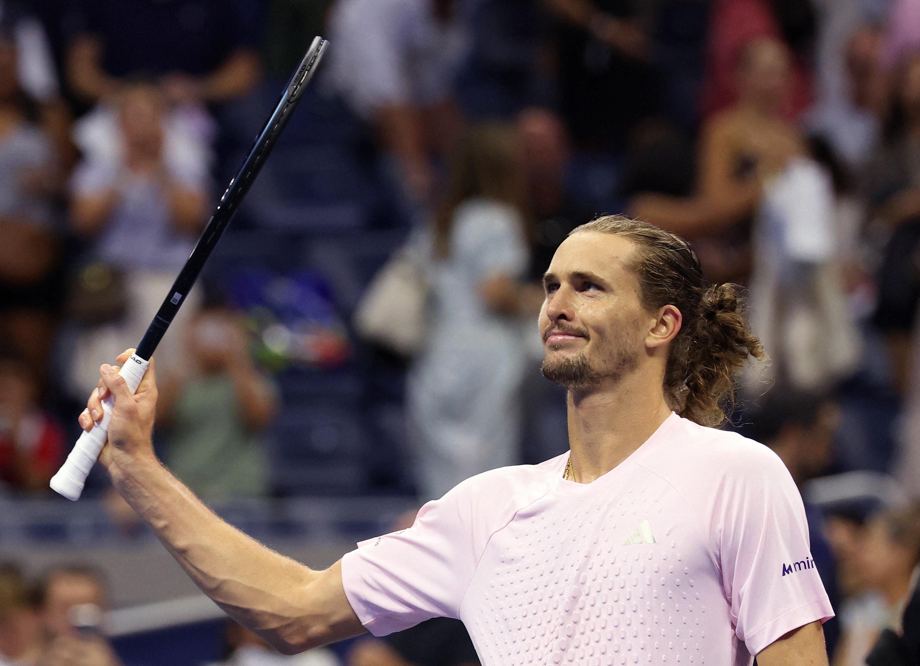 Zverev passes Van de Zandschulp test to reach US Open semis